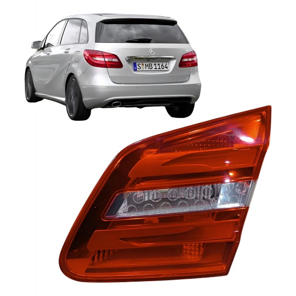 Lanterna Direita Tampa Traseira Mercedes B200 2013 2014 2018 Direito/passageiro
