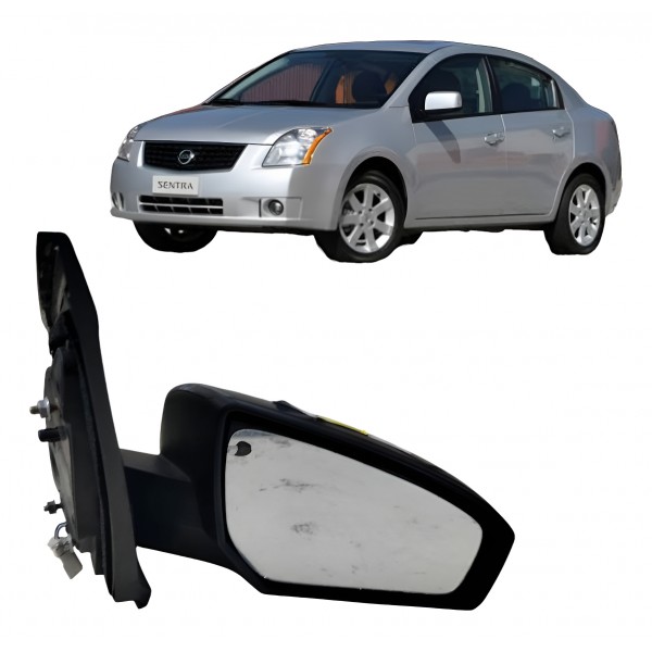 Retrovisor Elétrico Direito Sentra 2009 2010 2011 Detalhe