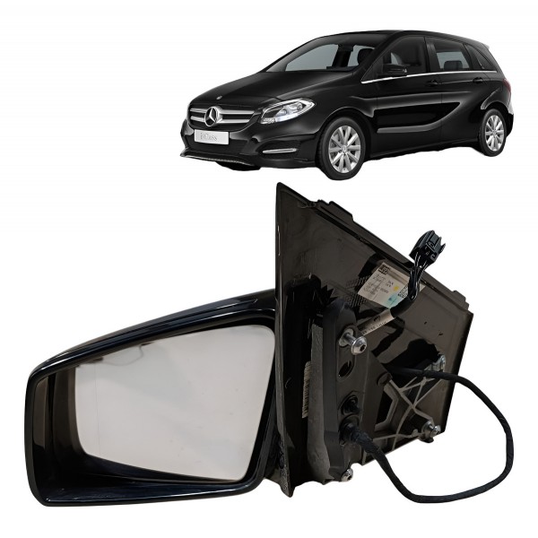 Retrovisor Elétrico Esquerdo Mercedes B200 2013 2014 A 2018