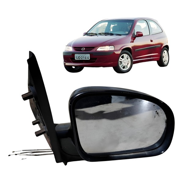 Espelho Retrovisor Manual Direito Celta 2000 2001 2002 2006