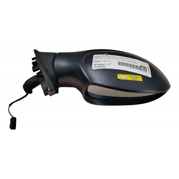 Retrovisor Elétrico Direito Citroen C3 206/207 2002 A 2014