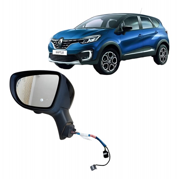 Retrovisor Elétrico Esquerdo Captur 2022 2023 C/pisca
