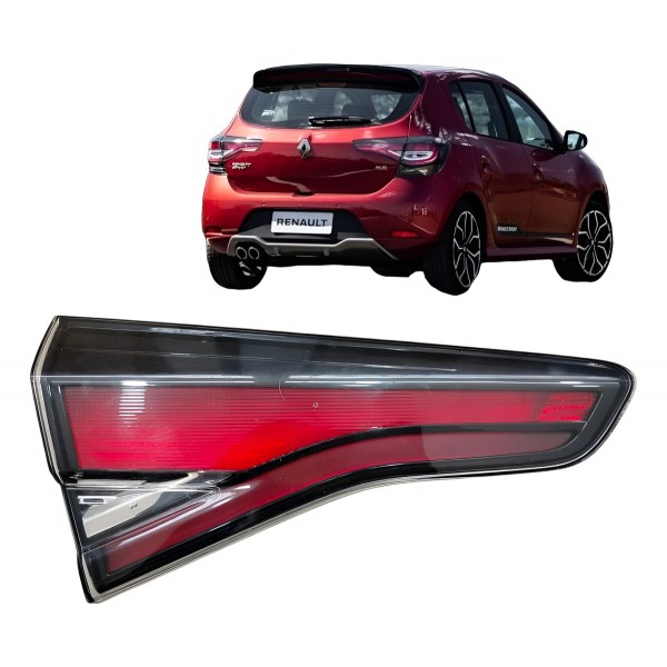 Lanterna Esquerda Tampa Traseira Sandero Stepway 2023 2024 Esquerdo/motorista