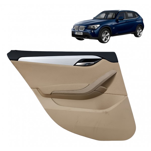 Forro Porta Traseira Esquerda Bmw X1 2010 2011 2012 A 2014 Marrom