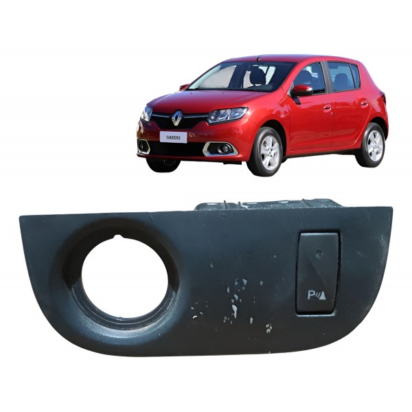 Moldura Botão Sensor Estacionamento Sandero 2015 2016 A 2019