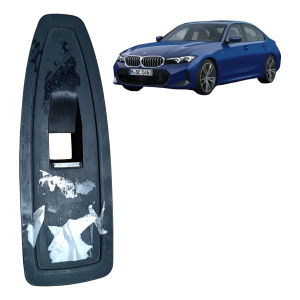 Moldura Botão Dianteiro Direito Bmw 320i 2014 2015 2016 2017