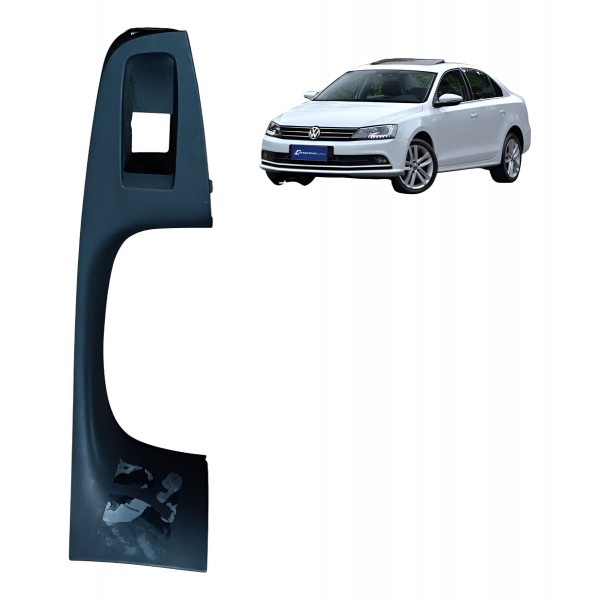 Moldura Botão Vidro Traseiro Direito Vw Jetta 2015 2016