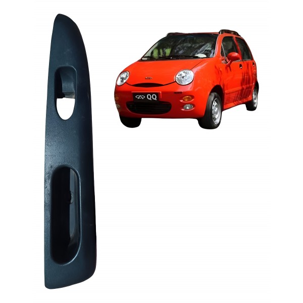 Moldura Botão Vidro Traseiro Esquerdo Chery Qq 2011 A 2014