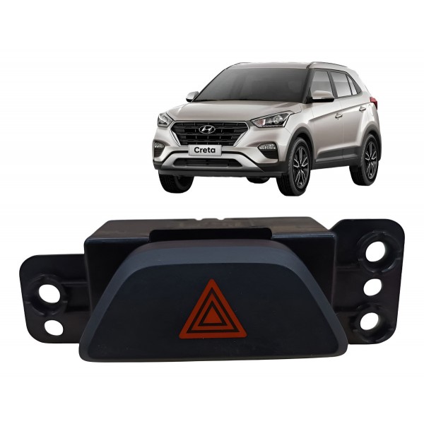 Botão Pisca Alerta Hyundai Creta 2017 2018 2019 2020 2021