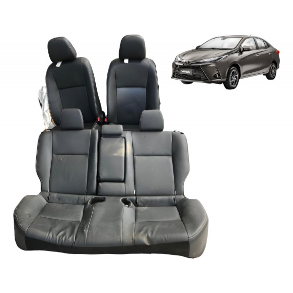 Jogo De Banco Couro Toyota Yaris 2019 2020 2021 2022 A 2024