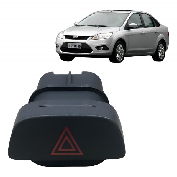 Botão Pisca Alerta Painel Ford Focus 2009 2010 2012 2013