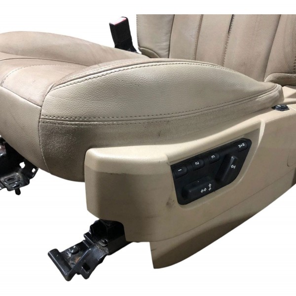 Jogo Banco Couro Land Rover Freelander 2007 A 2014 Completo