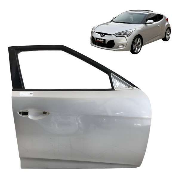 Porta Dianteira Direita Hyundai Veloster 2011 2012 A 2014 Prateado