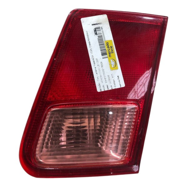 Lanterna Direita Civic 2002 2003 2006 Aplique Tampa Rosê Direito/passageiro Rosa