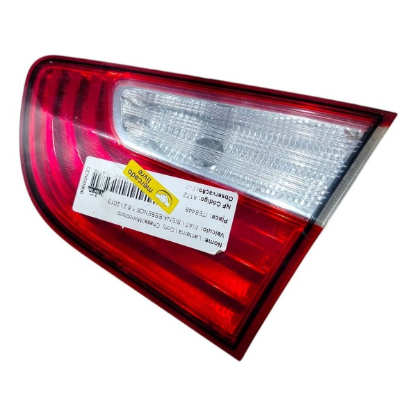Lanterna Direita Gran Siena 2012 2014 2018 Aplique Tampa Direito/passageiro Vermelho