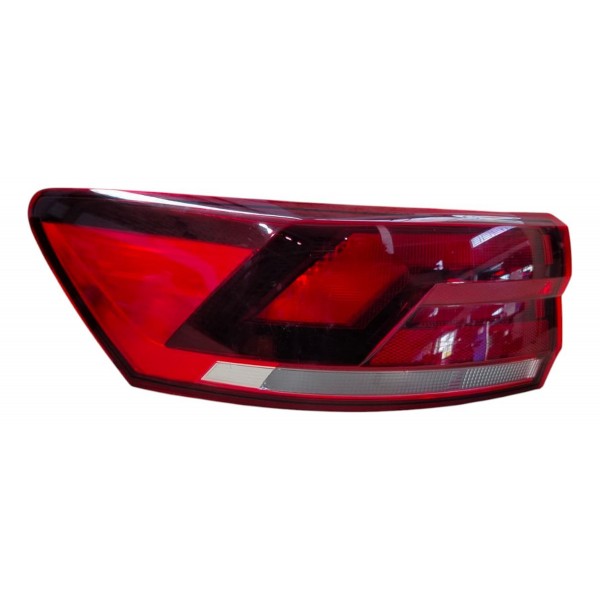 Lanterna Traseira Esquerdo Vw Virtus 2018 2019 2020 2022 Esquerdo/motorista Vermelho