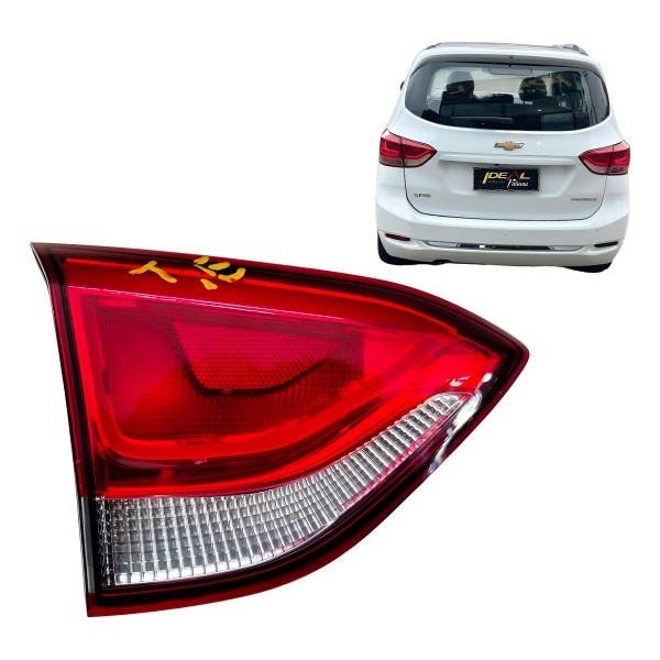 Lanterna Esquerda Spin Premier 2019 2020 2023 Aplique Tampa Esquerdo/motorista Vermelho