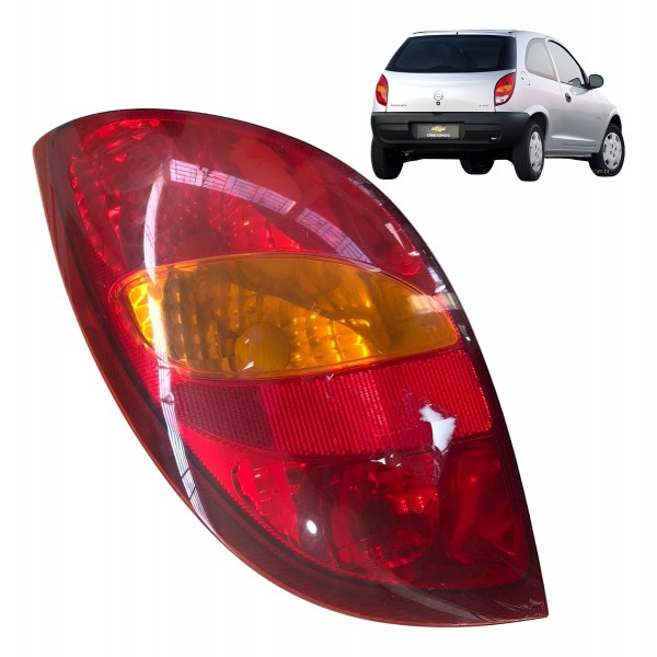 Lanterna Esquerda Gm Celta 2000 2002 2004 2006 Original Esquerdo/motorista Vermelho