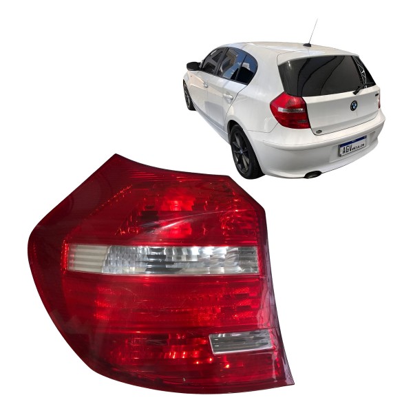 Lanterna Esquerda Bmw 118i 120i 2010 2011 2012 2014 Original Esquerdo/motorista Vermelho