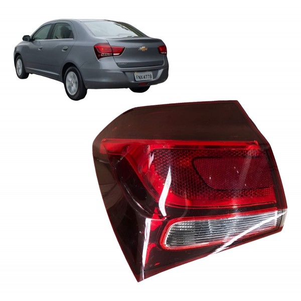 Lanterna Esquerda Gm Cobalt 2016 2018 2019 2020 Original Esquerdo/motorista Vermelho