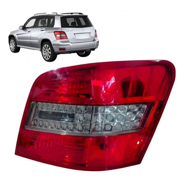 Lanterna Direita Mercedes Glk300 2009 2010 2012 Original Direito/passageiro Vermelho