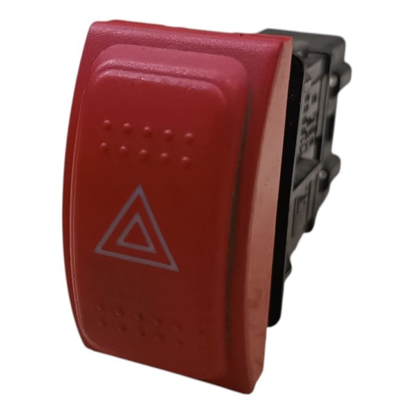 Botão Pisca Alerta Honda Fit 2004 2005 2006 2007 2008 Vermelho