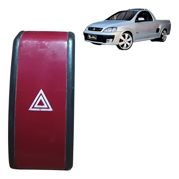 Botão Pisca Alerta Corsa Meriva Montana 2004 2005 A 2010