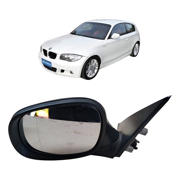 Retrovisor Elétrico Esquerdo Bmw 118i 2009 2010 A 2012