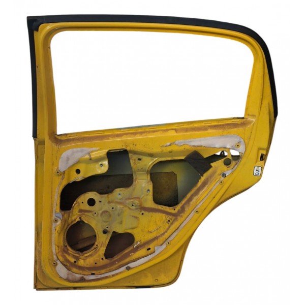Porta Traseira Direita Fiat Punto T-jet 2009 2010 A 2012 Amarelo
