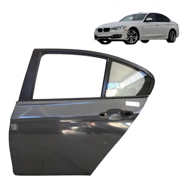 Porta Traseira Esquerda Bmw 328i 2013 2014 2015 2016 Direita Branco