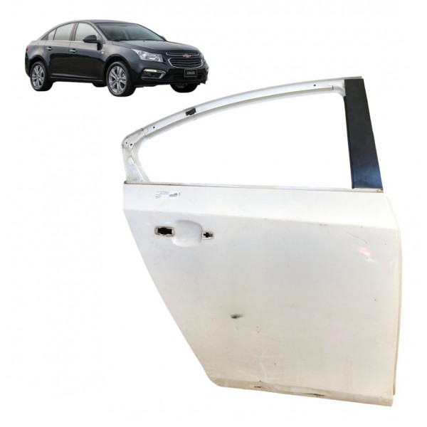 Porta Traseira Direita Chevrolet Cruze Sedan 2013 2014 2015 Branco