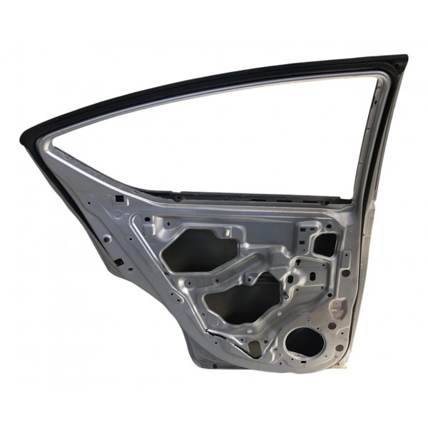 Porta Traseira Esquerda Nissan Versa 2014 2015 2016 A 2019 Prateado
