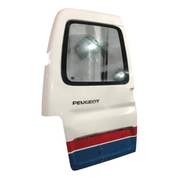 Porta Articulada Traseira Esquerda Partner 2010 2011 A 2018 Branco
