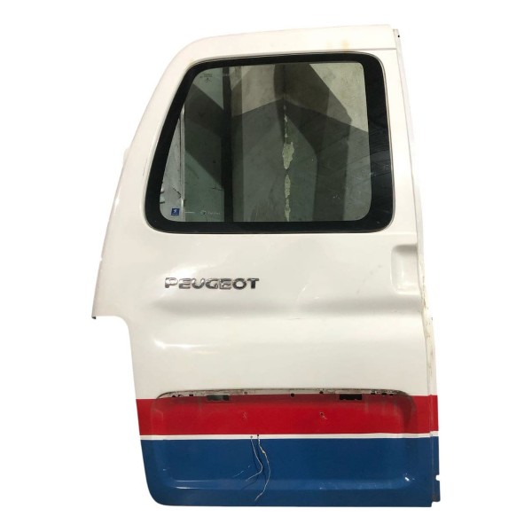 Porta Articulada Traseira Esquerda Partner 2010 2011 A 2018 Branco