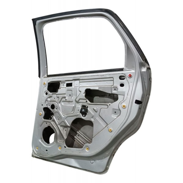 Porta Traseira Direita Fiat Gran Siena 2012 2013 2014 A 2022 Prateado