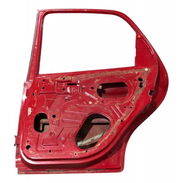Porta Traseira Direita Prisma Celta 2007 2009 2012 2014 2015 Vermelho