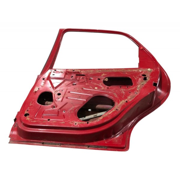 Porta Traseira Direita Prisma Celta 2007 2009 2012 2014 2015 Vermelho