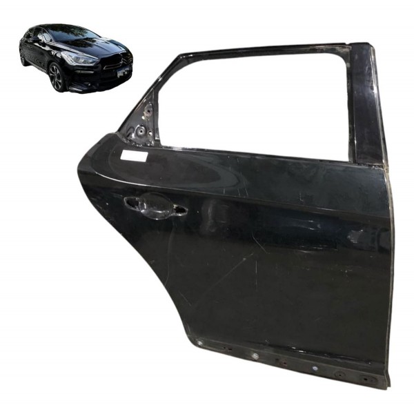 Porta Traseira Direita Citroen Ds5 2011 2014 2016 2017 Preto