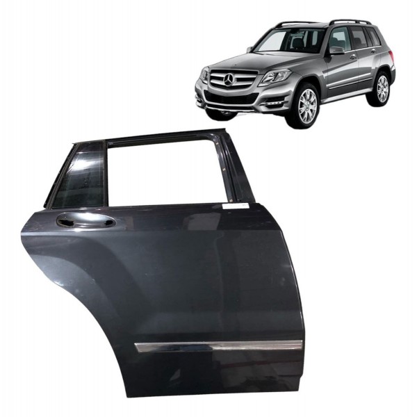 Porta Traseira Direita Mercedes Glk 300 2009 2010 2011 2012 Cinza