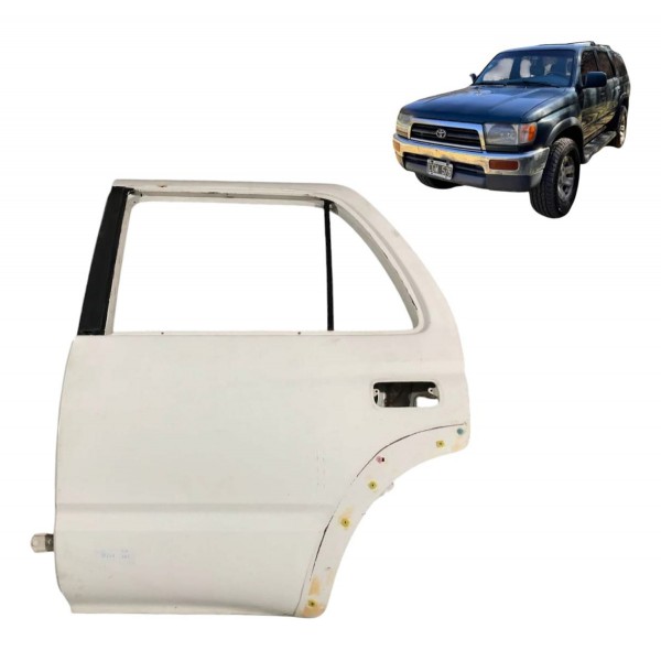 Porta Traseira Esquerda Toyota Hilux sw4 2000 2001 2002 2003 Branco