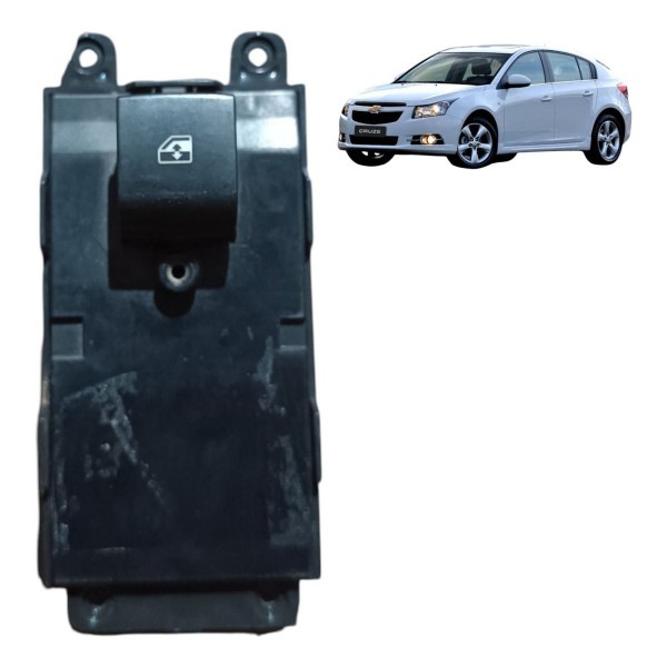 Botão Vidro Dianteiro Direito Chevrolet Cruze 2012 A 2016