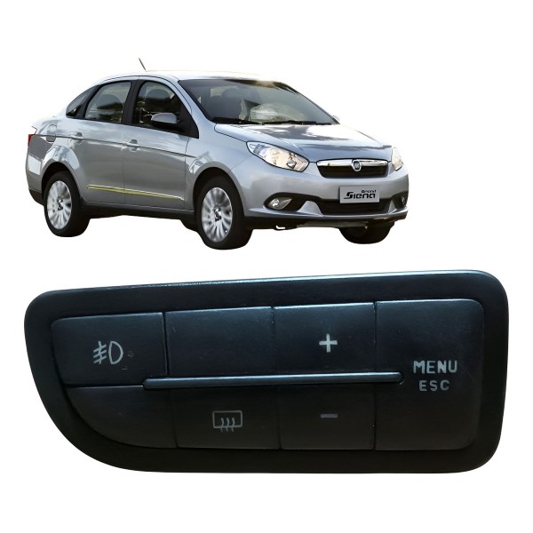 Botão Farol Milha Desembaçador Fiat Grand Siena 2012 A 2018