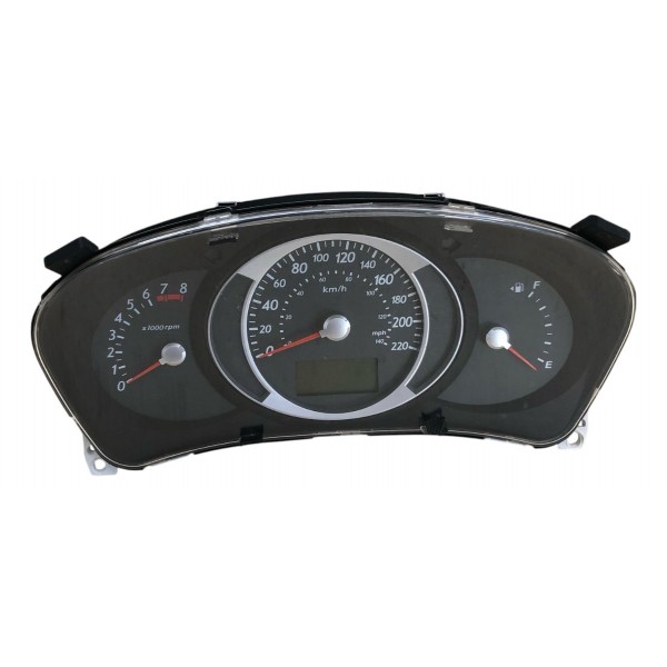 Painel Instrumento Velocimetro Hyundai Tucson 2008 2009 2010 Prateado