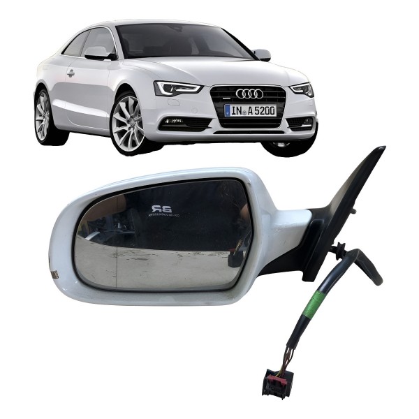 Retrovisor Elétrico Esquerdo Audi A5 2009 A 2015 C/pisca