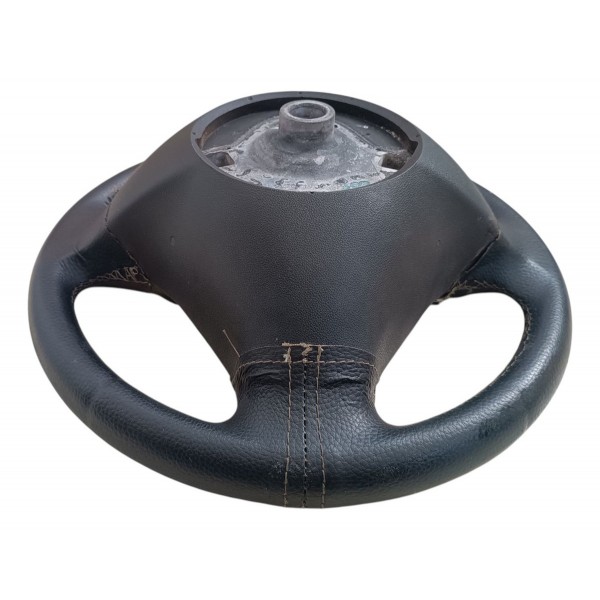 Volante Direção Fiat Punto T-jet 2009 2010 A 2012 Encapado Preto