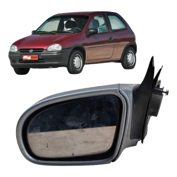 Espelho Retrovisor Manual Esquerdo Corsa 2002 2003 A 2010