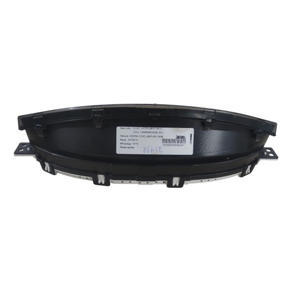 Painel Instrumento Velocímetro Honda Civic 2008 2009 2010 Preto