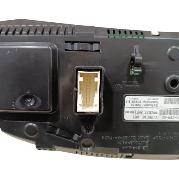 Painel Instrumento Velocímetro Citroen Ds5 2012 2013 2014 Preto