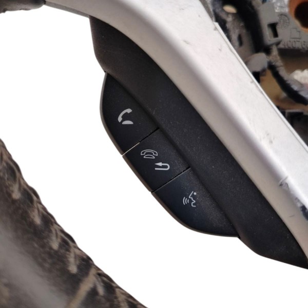 Volante Direção Honda Civic 2012 2013 A 2016 Com Comando Preto