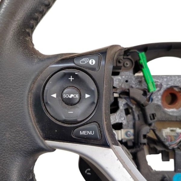 Volante Direção Honda Civic 2012 2013 A 2016 Com Comando Preto
